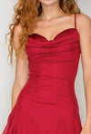 Mabel (mini red dress)