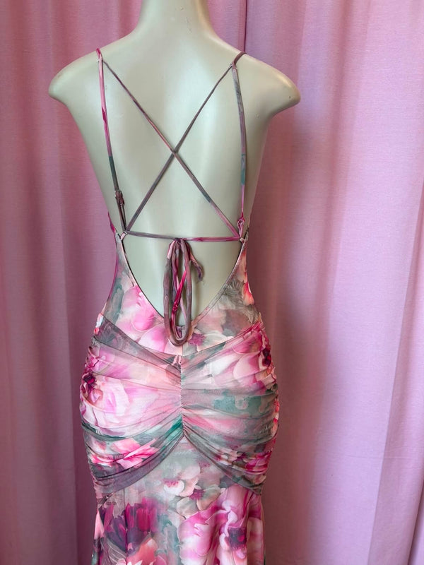 Emma(Floral maxi dress)